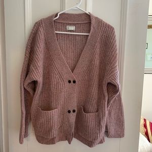 Frank And Oak lambswool cardigan